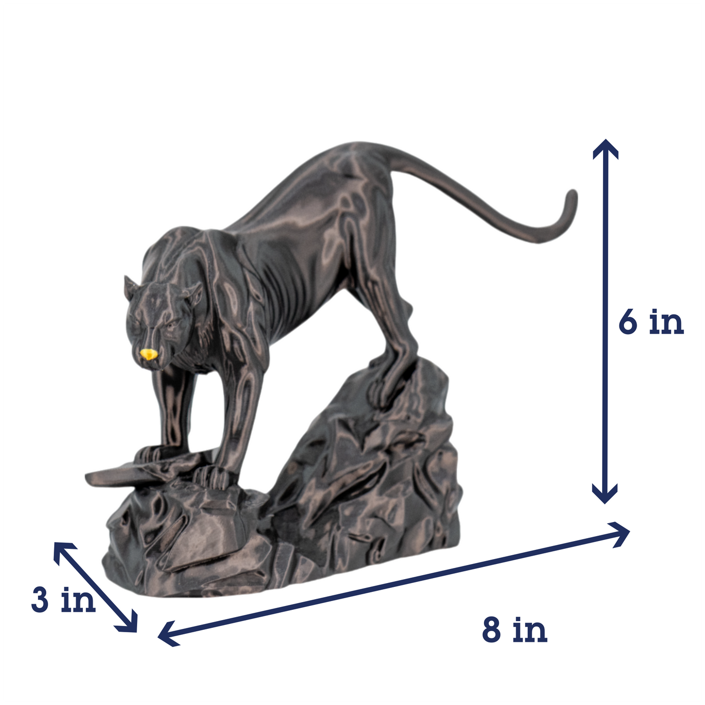 Pounce Statue 3D Replica | Atlanta, Georgia | Graduation Gift & Fan Memorabilia & Home, Dorm, Office Décor