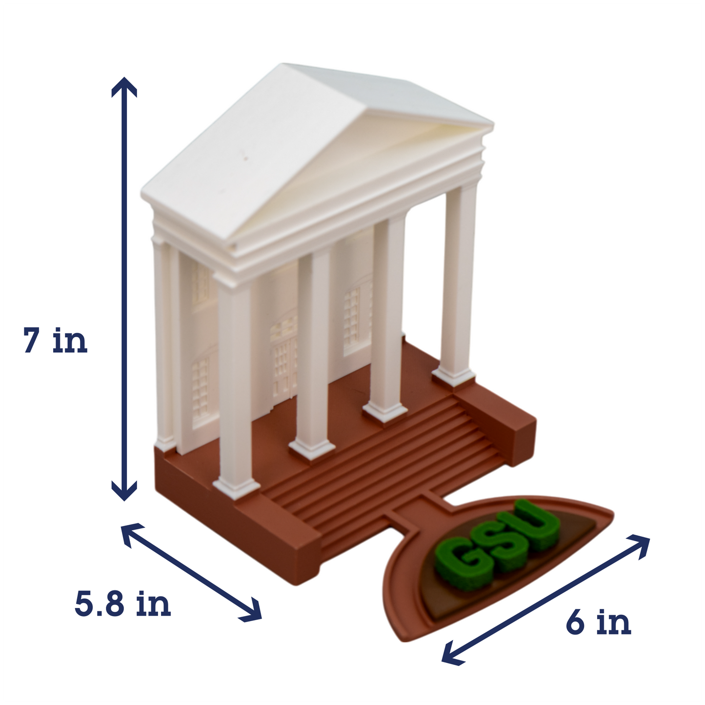 Sweetheart Circle 3D Replica | Statesboro, Georgia | Graduation Gift & Fan Memorabilia & Home, Dorm, Office Décor