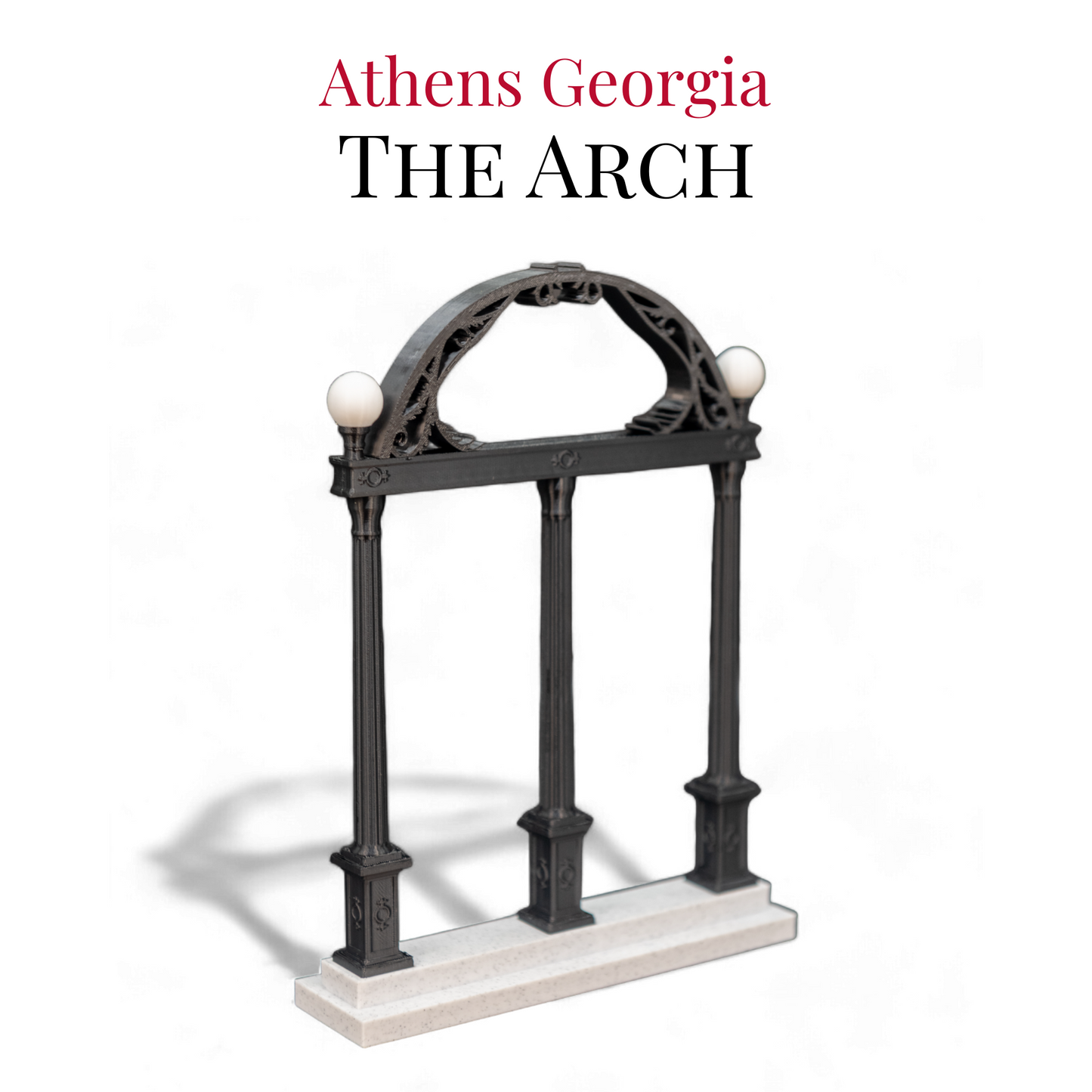 The Arch 3D Replica | Athens, Georgia | Graduation Gift & Fan Memorabilia & Home, Dorm, Office Décor